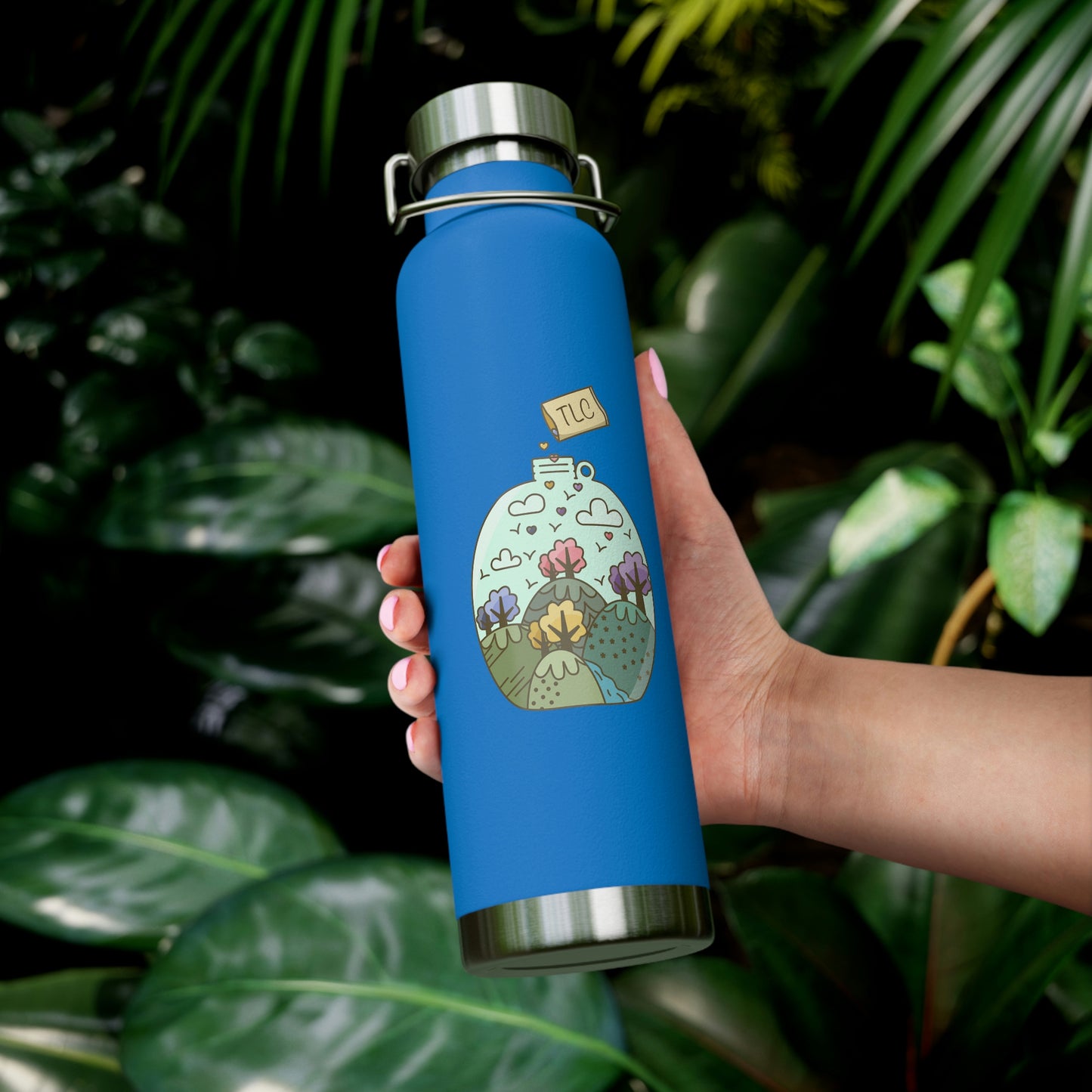 Take Care of Our Earth - Copper Vacuum Insulated Bottle, 22oz