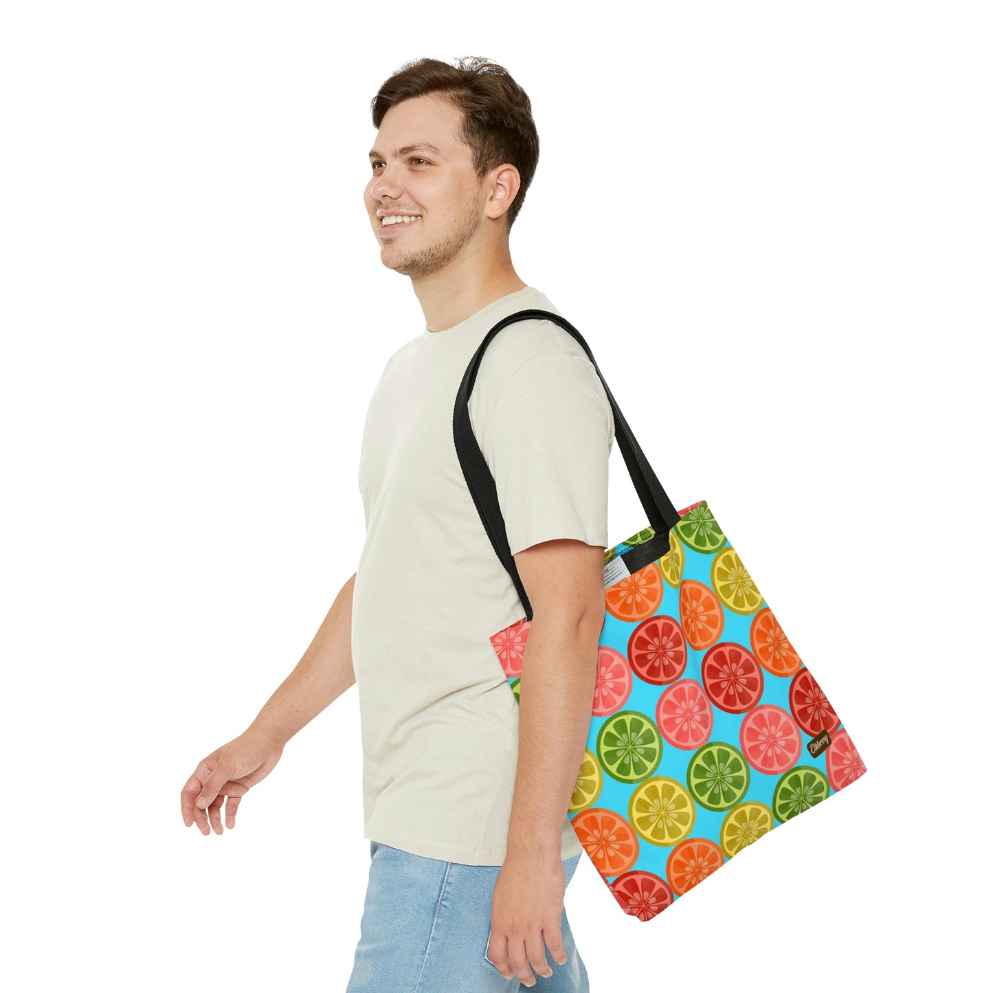Lightweight Tote Bag - Citrus Slices