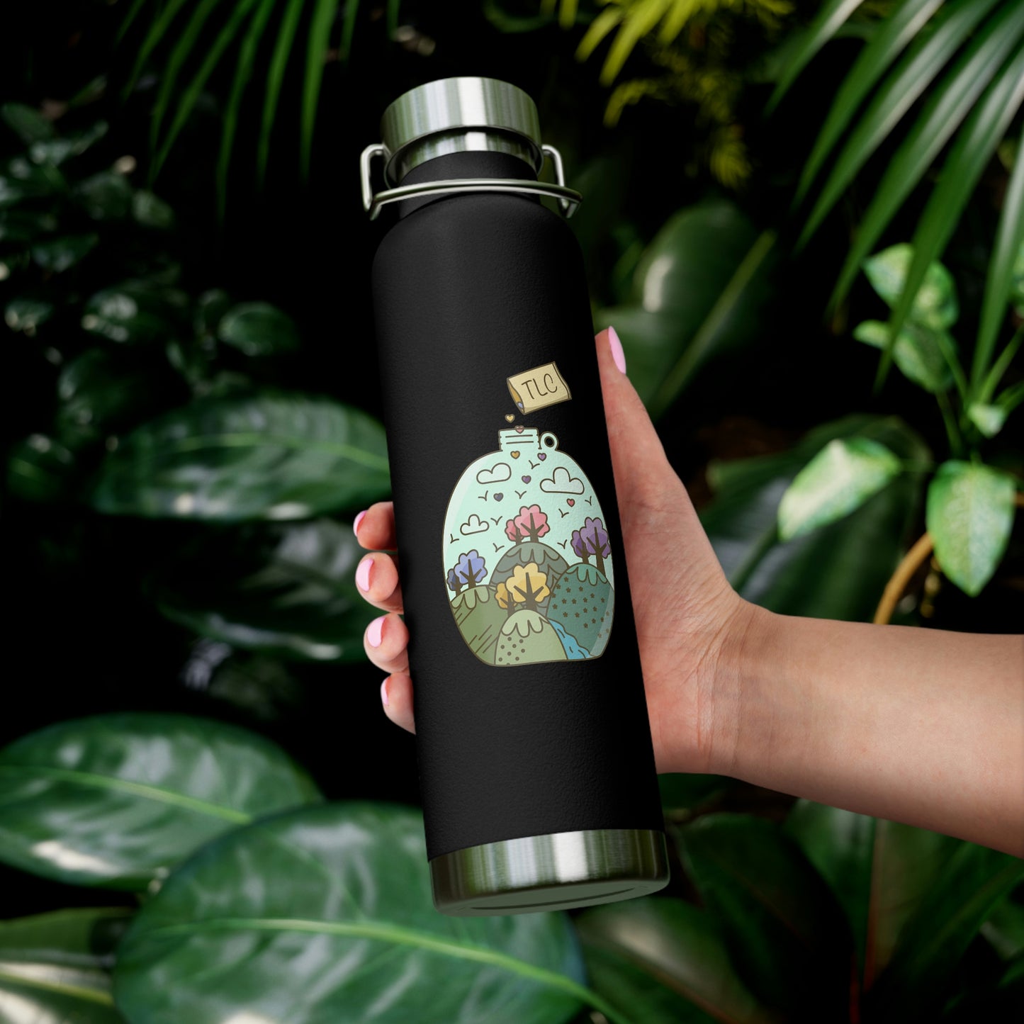 Take Care of Our Earth - Copper Vacuum Insulated Bottle, 22oz