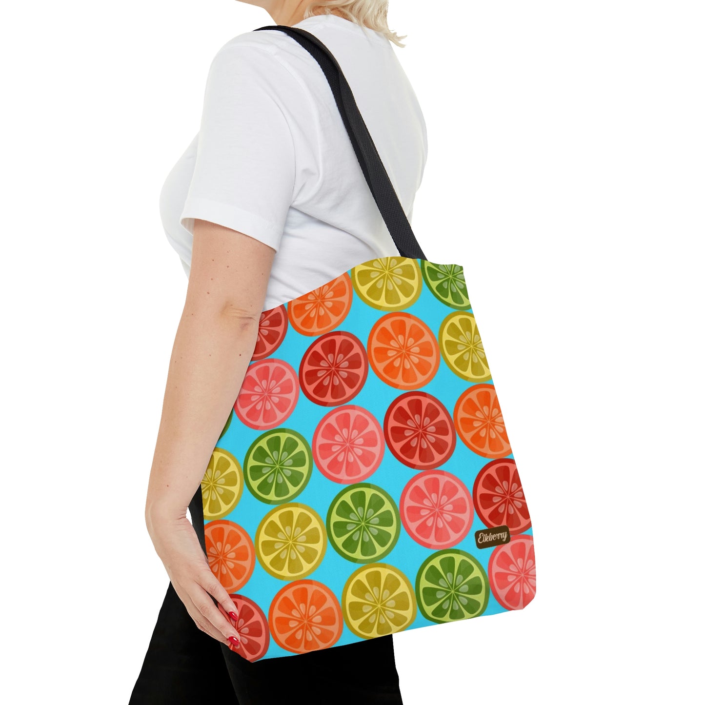 Lightweight Tote Bag - Citrus Slices