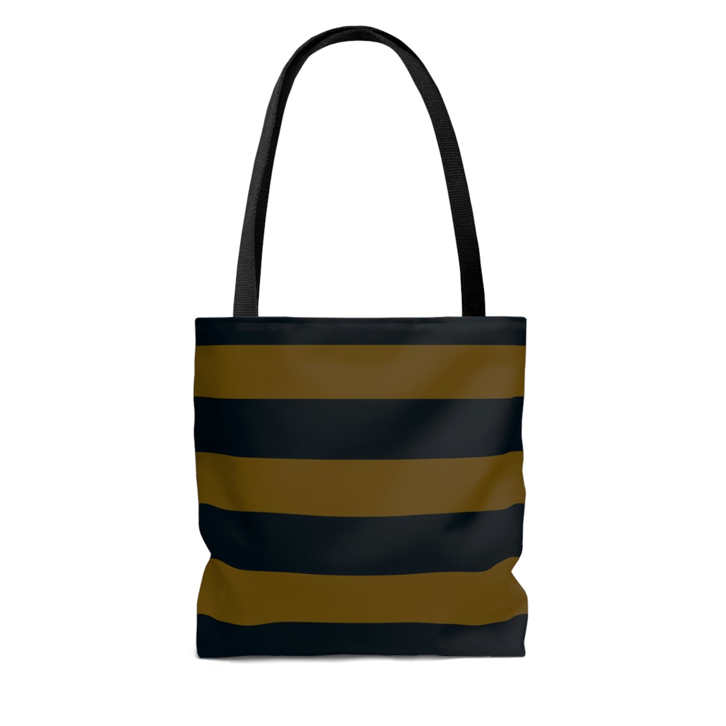 Lightweight Tote Bag - Mustard/Navy Stripes
