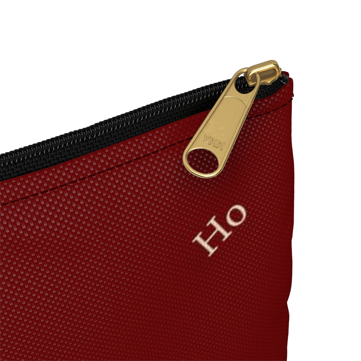 Flat Zipper Pouch - Ho! Ho! Ho!