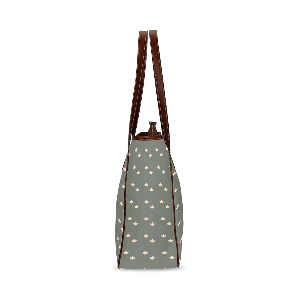 Lotus - Sage Classic Tote Handbag