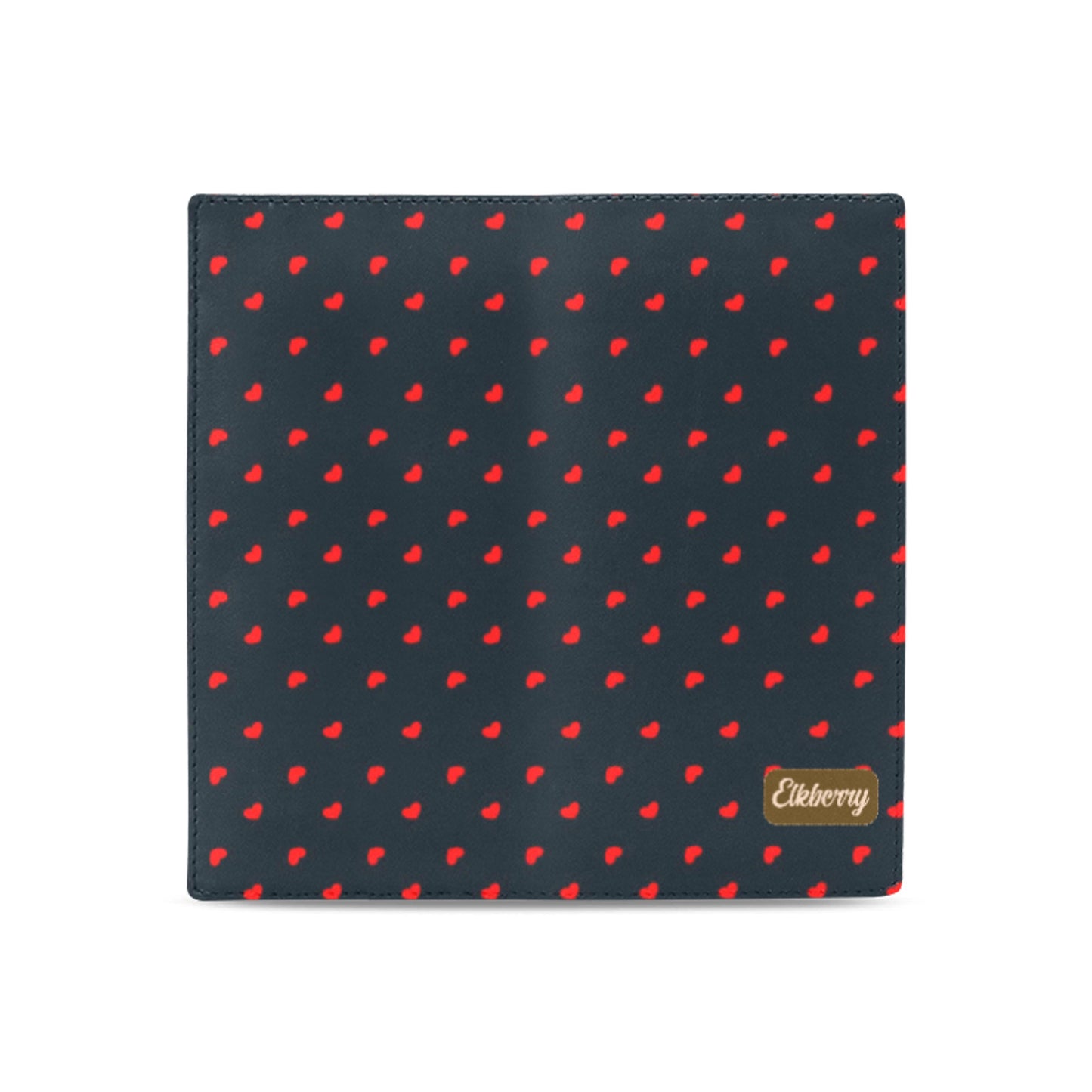 Hearts - Red & Navy Bifold Wallet
