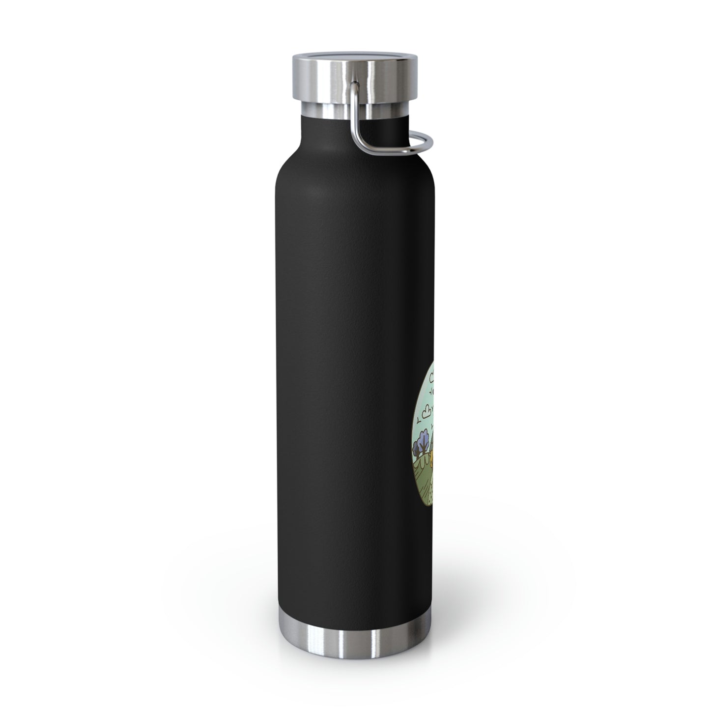 Take Care of Our Earth - Copper Vacuum Insulated Bottle, 22oz