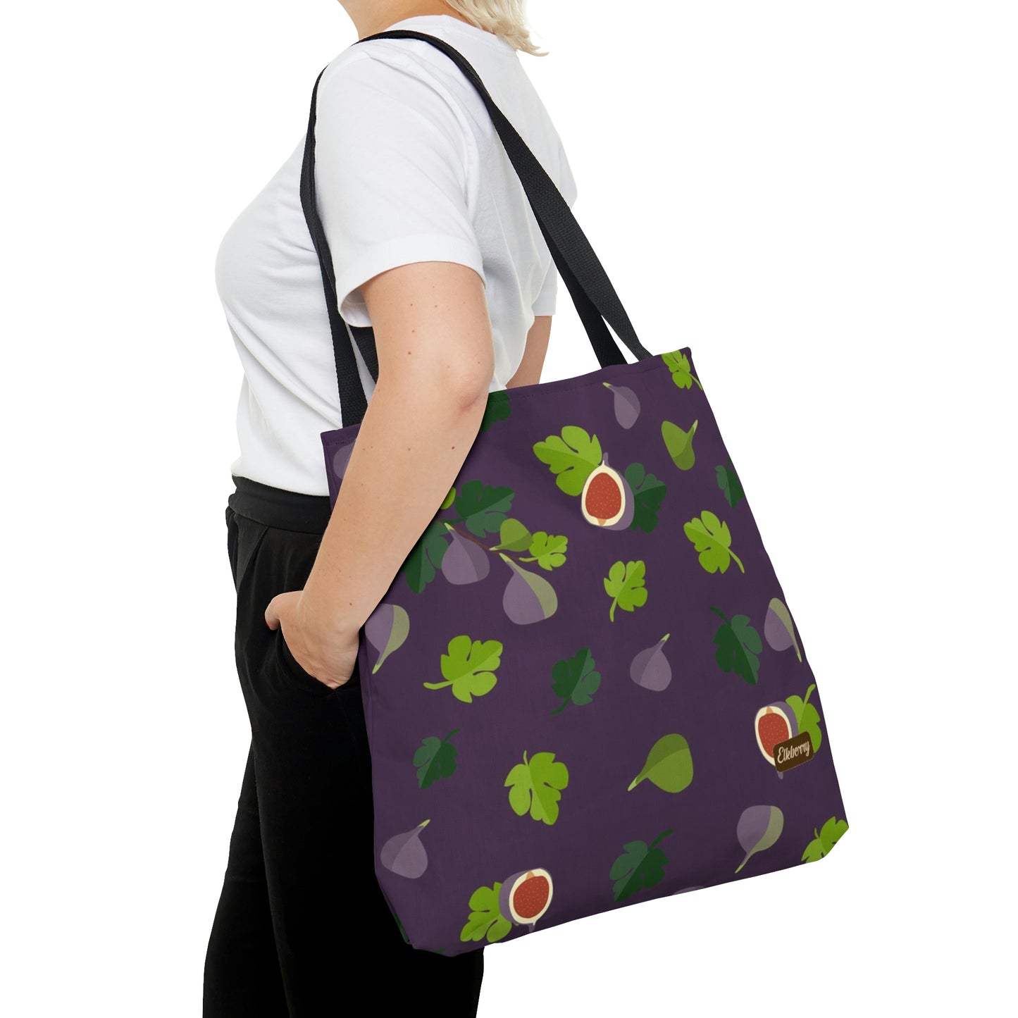 Lightweight Tote Bag - Figs