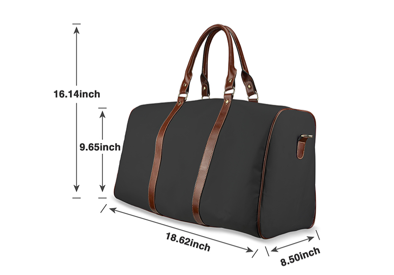 Lotus - Navy Waterproof Travel Bag (Small)
