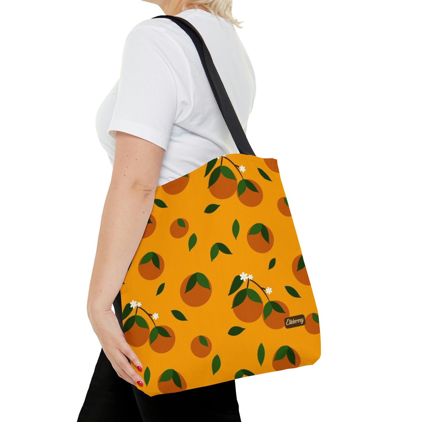 Lightweight Tote Bag - Oranges