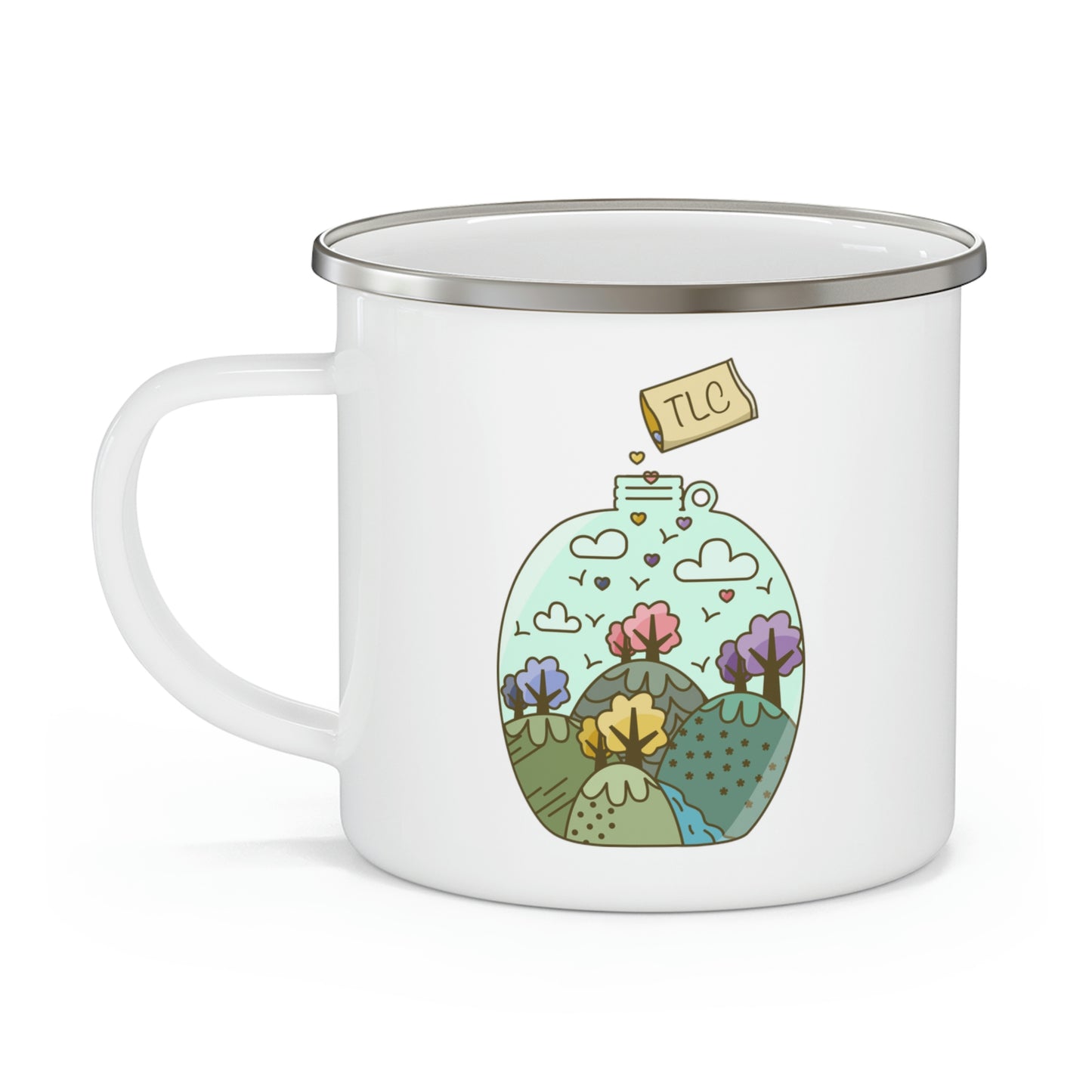 Take Care of Our Earth - Enamel Camping Mug