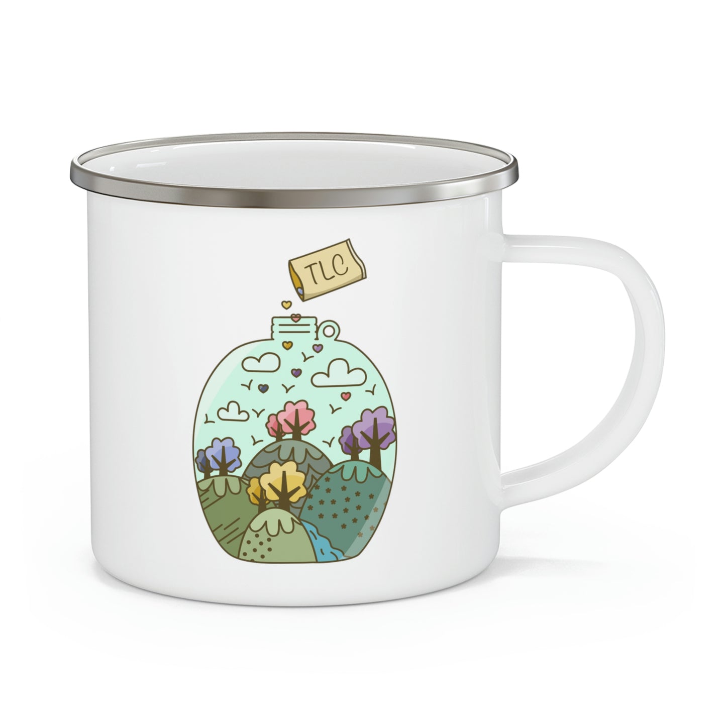 Take Care of Our Earth - Enamel Camping Mug