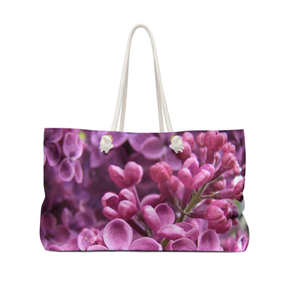 Weekender Tote Bag - Lilacs in Bloom