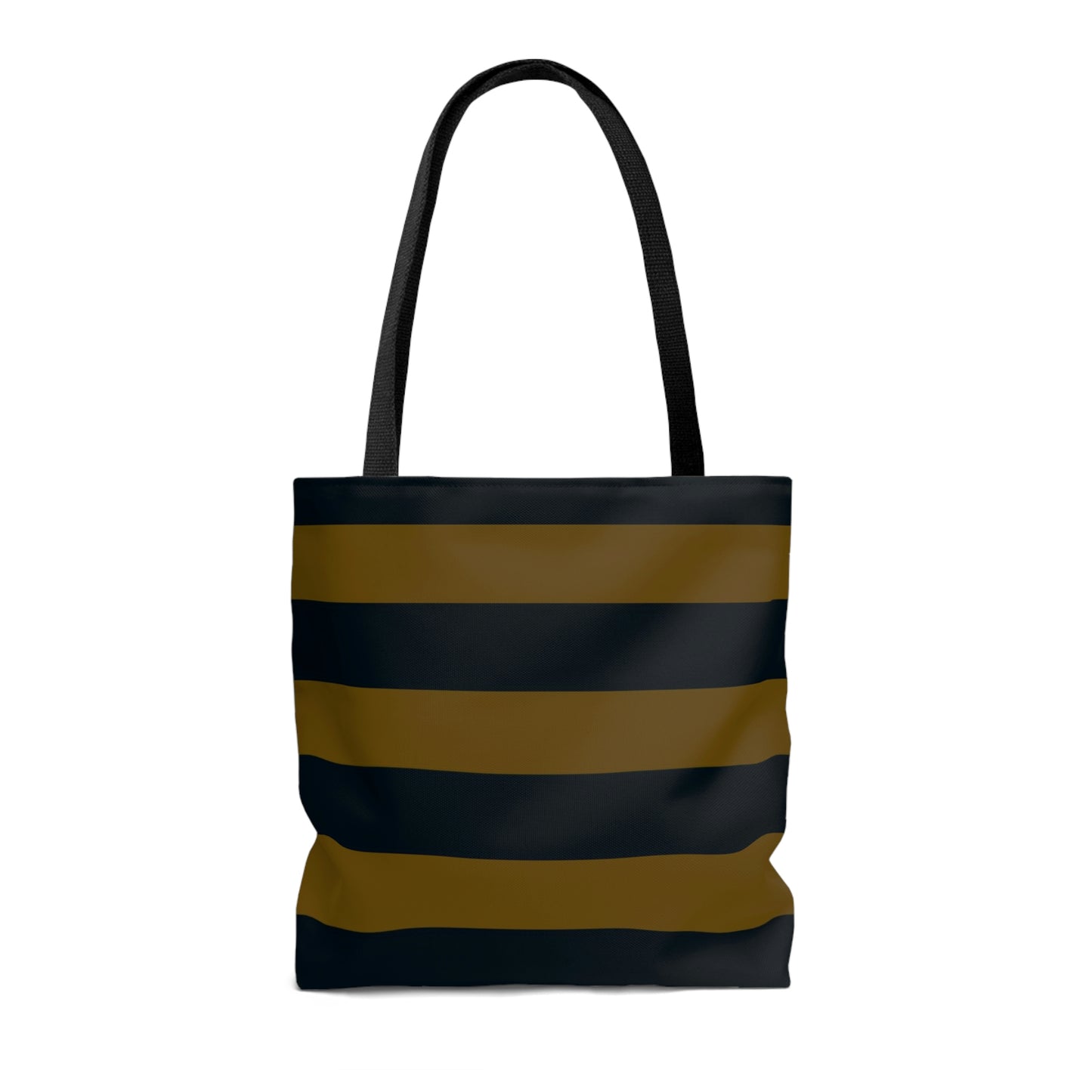 Lightweight Tote Bag - Mustard/Navy Stripes