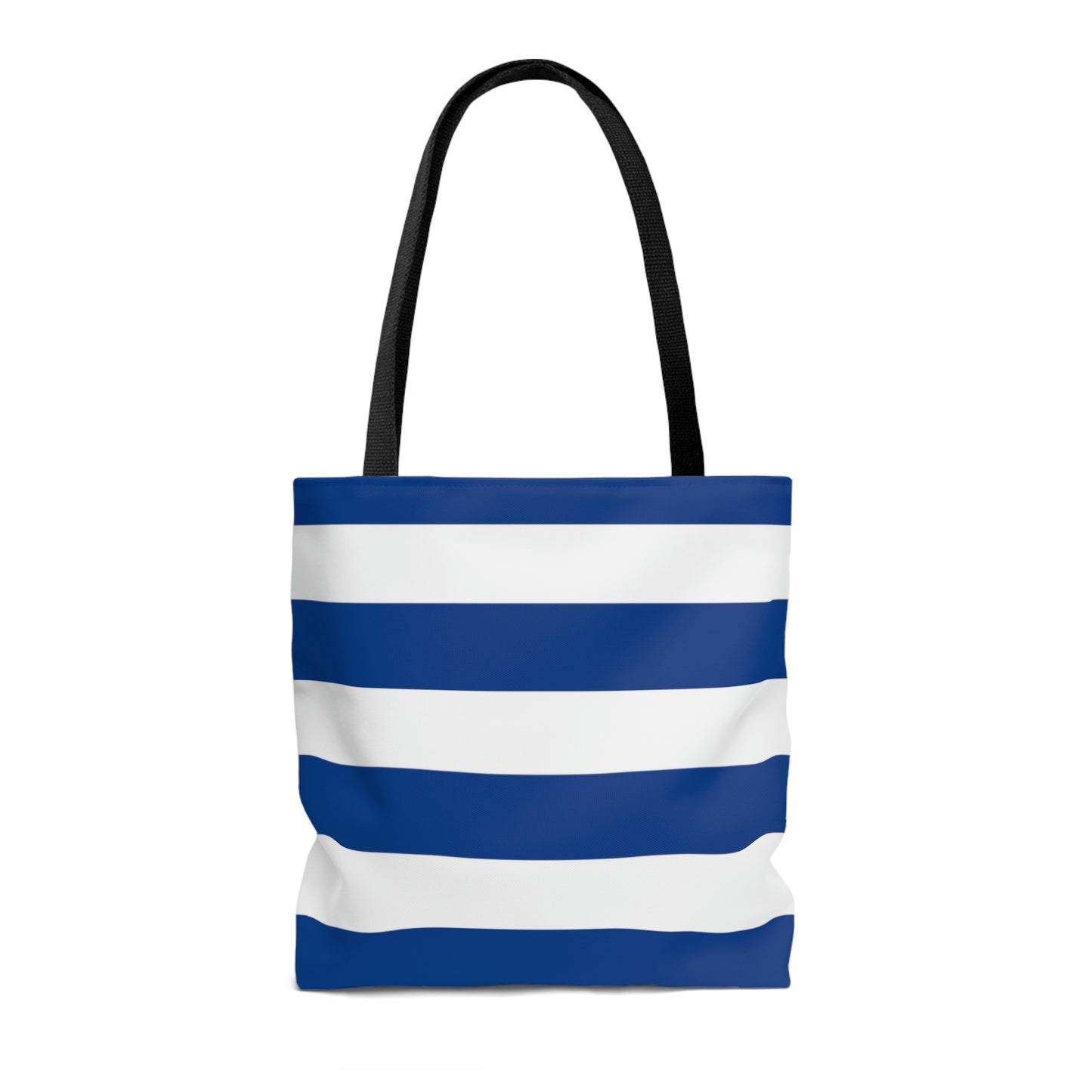 Lightweight Tote Bag - True Blue/White Stripes
