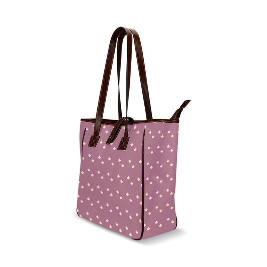 Lotus - Dusty Rose Classic Tote Handbag