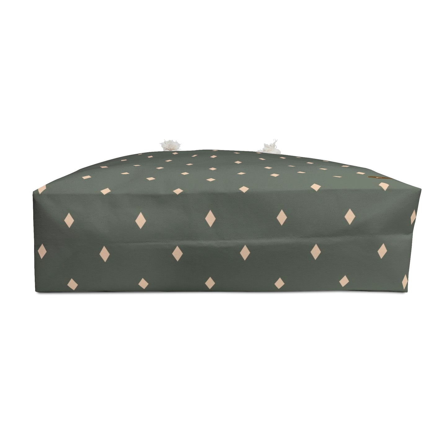 Weekender Tote Bag - Diamonds on Sage