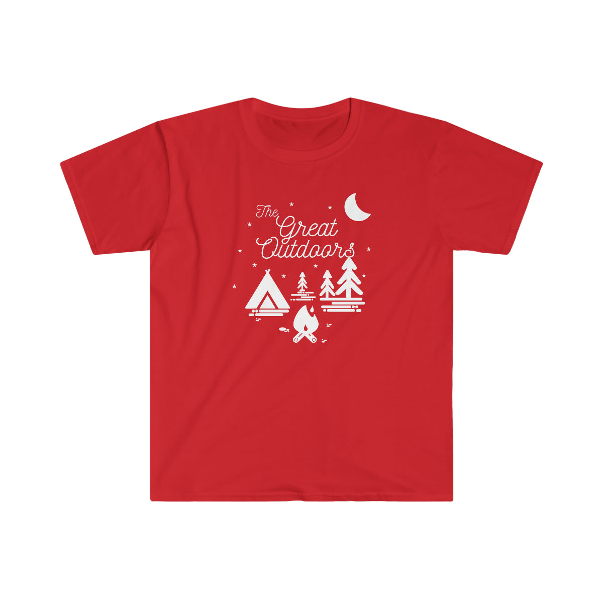 The Great Outdoors - Unisex Softstyle T-Shirt (Gildan 64000)