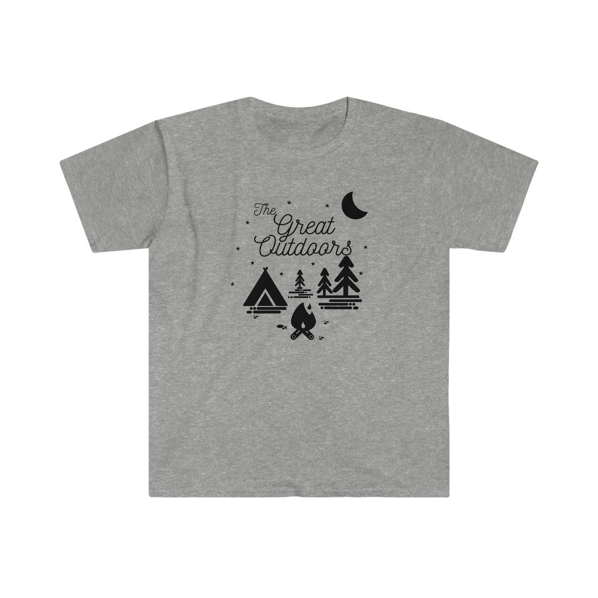 The Great Outdoors - Unisex Softstyle T-Shirt (Gildan 64000)