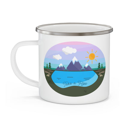 Take a Hike - Enamel Camping Mug
