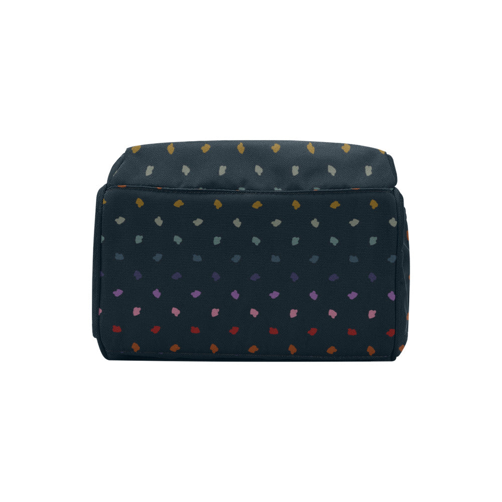 Elkberry Rainbow - Navy Multi-Function Backpack