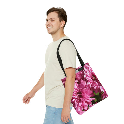 Lightweight Tote Bag - Pink Mums