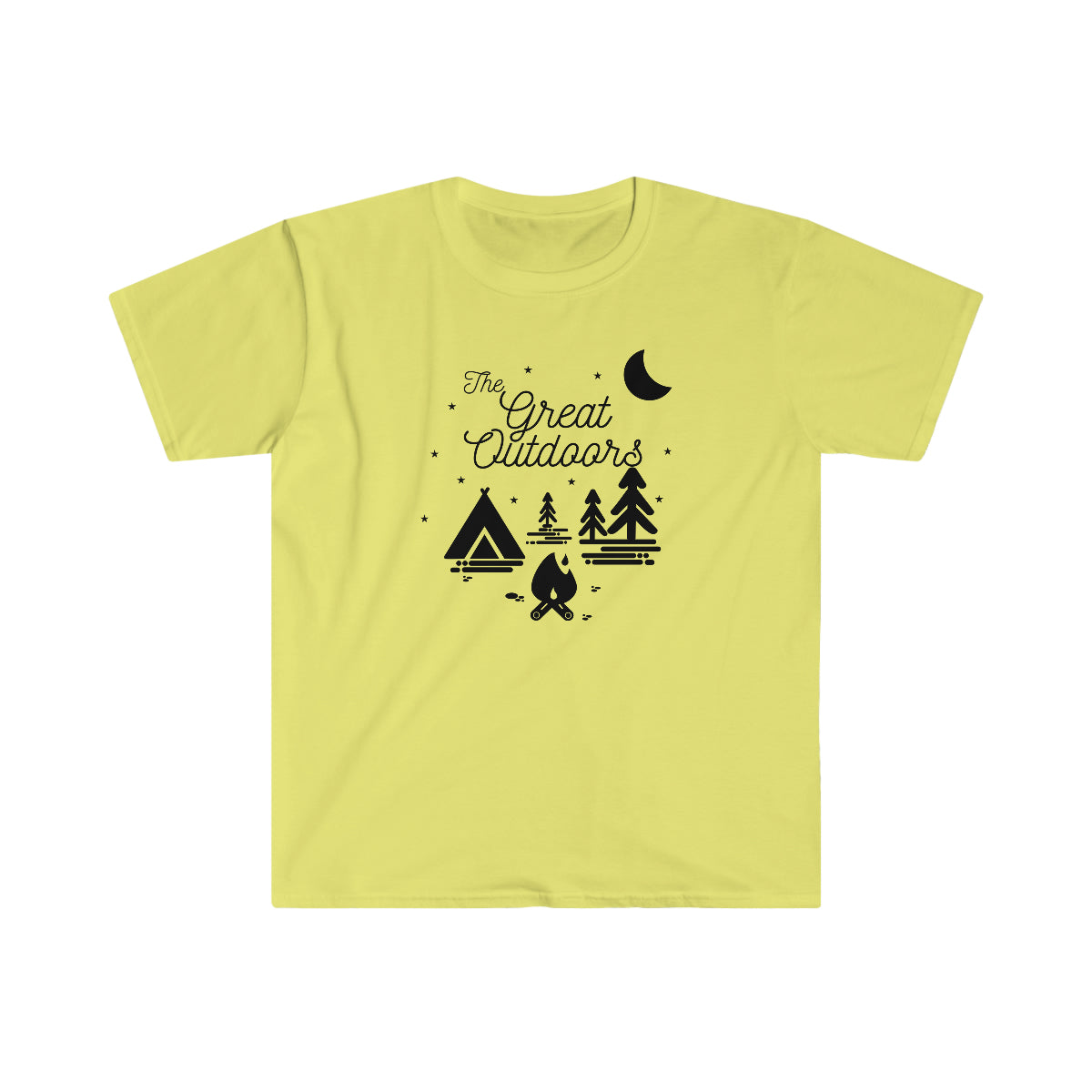 The Great Outdoors - Unisex Softstyle T-Shirt (Gildan 64000)