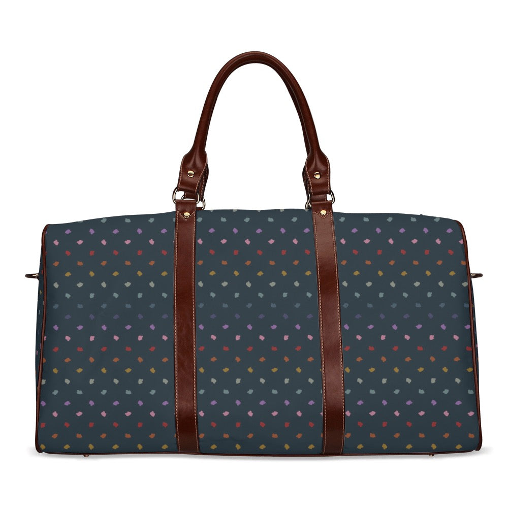 Elkberry Rainbow Waterproof Travel Bag (Small)