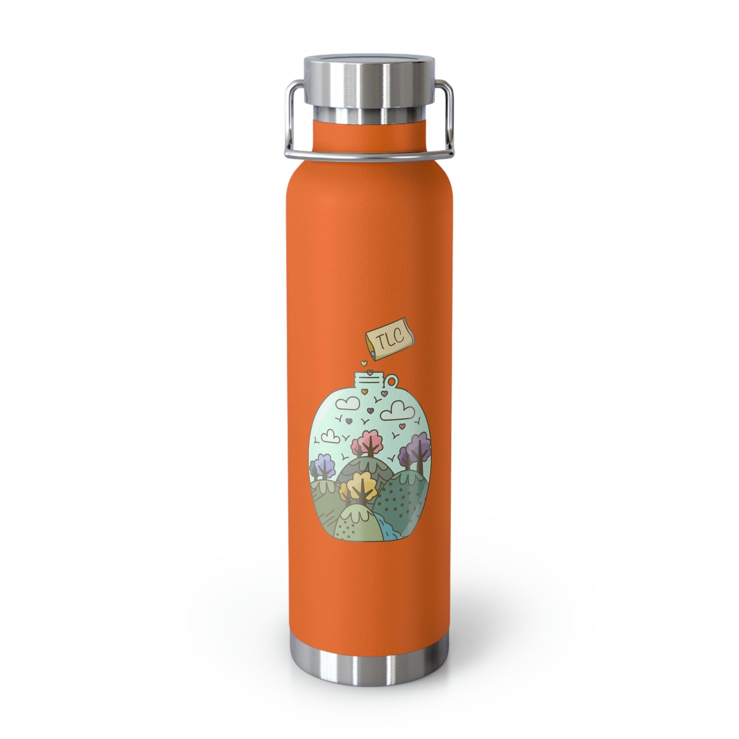 Take Care of Our Earth - Copper Vacuum Insulated Bottle, 22oz