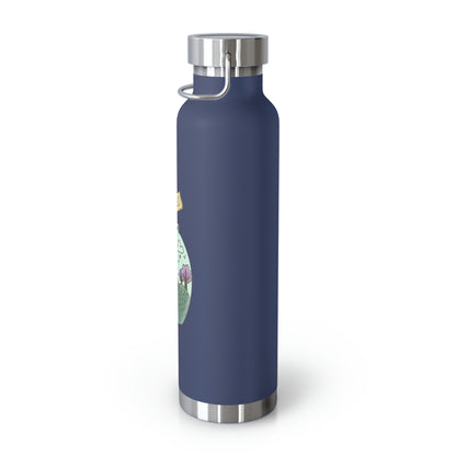Take Care of Our Earth - Copper Vacuum Insulated Bottle, 22oz