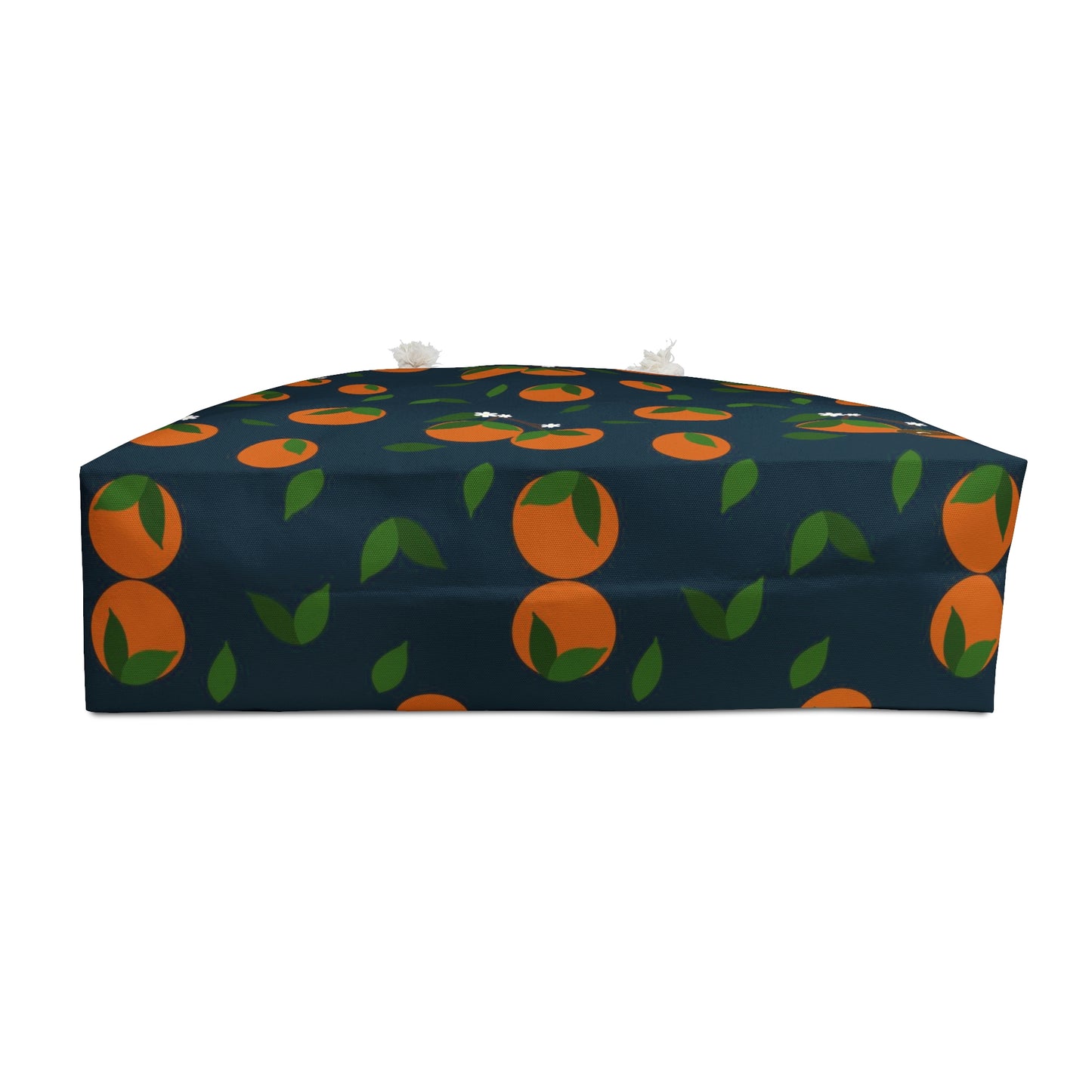 Weekender Tote Bag - Oranges on Navy