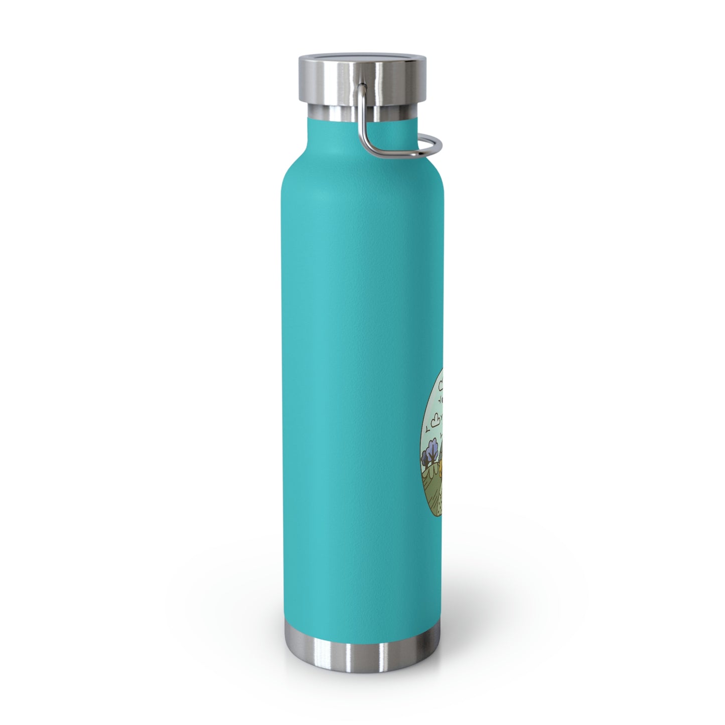 Take Care of Our Earth - Copper Vacuum Insulated Bottle, 22oz