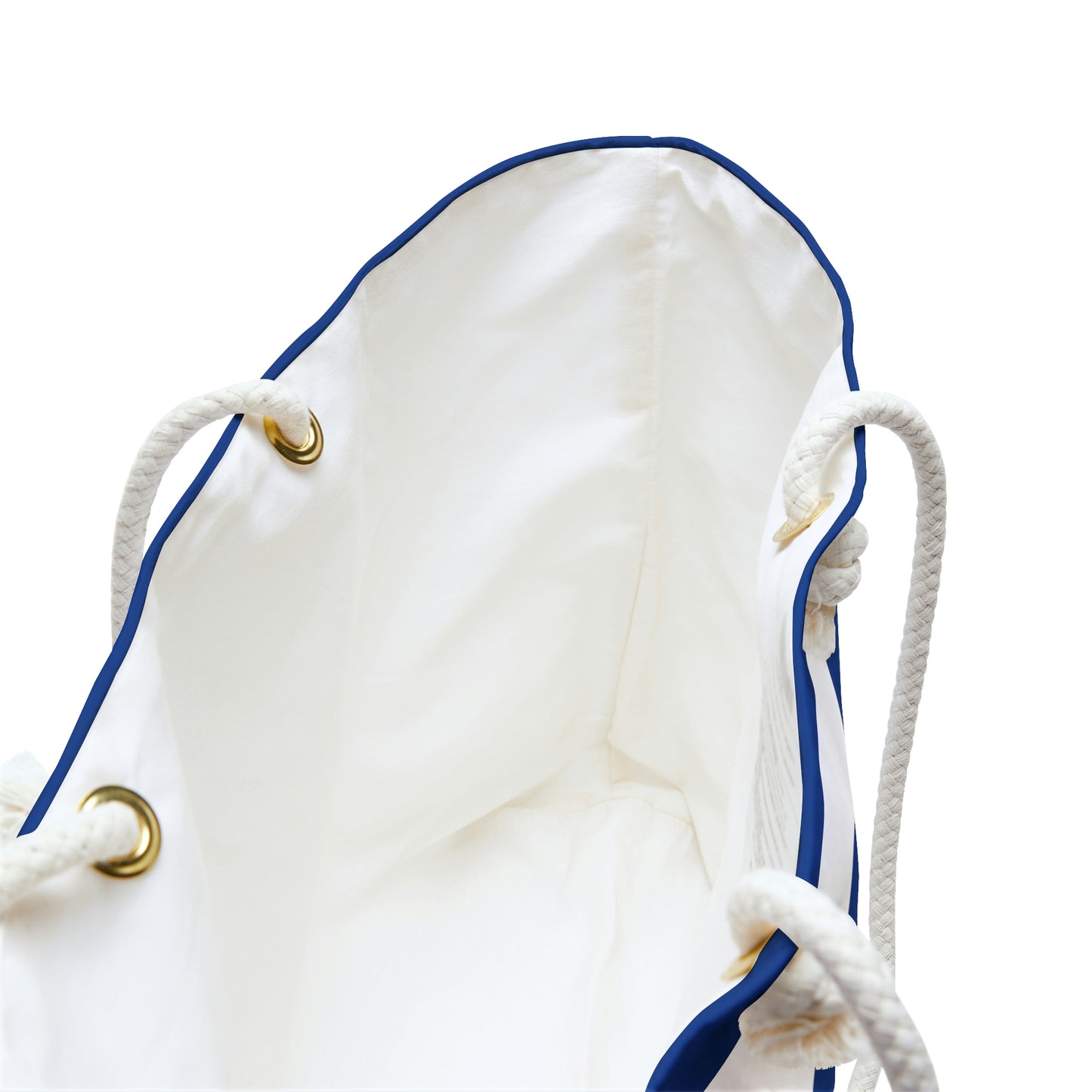 Weekender Tote Bag - True Blue/White Stripes