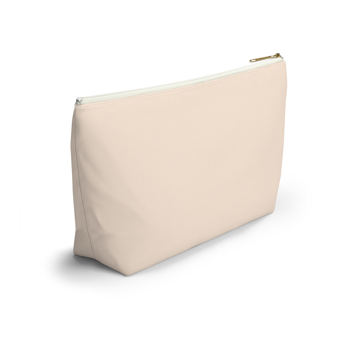 Big Bottom Zipper Pouch - Pumpkin Heart