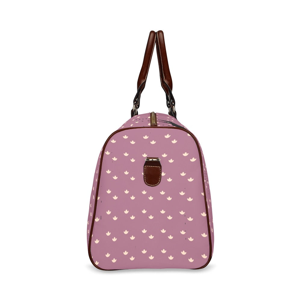 Lotus - Dusty Rose Waterproof Travel Bag (Small)
