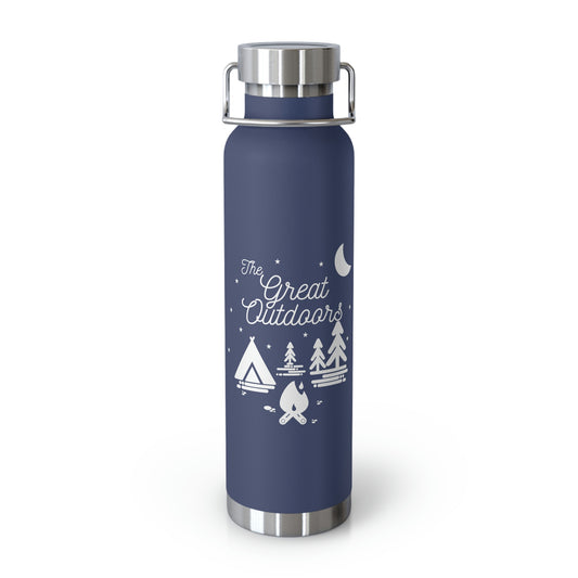 The Great Outdoors - Copper Vacuum Insulated Bottle, 22oz