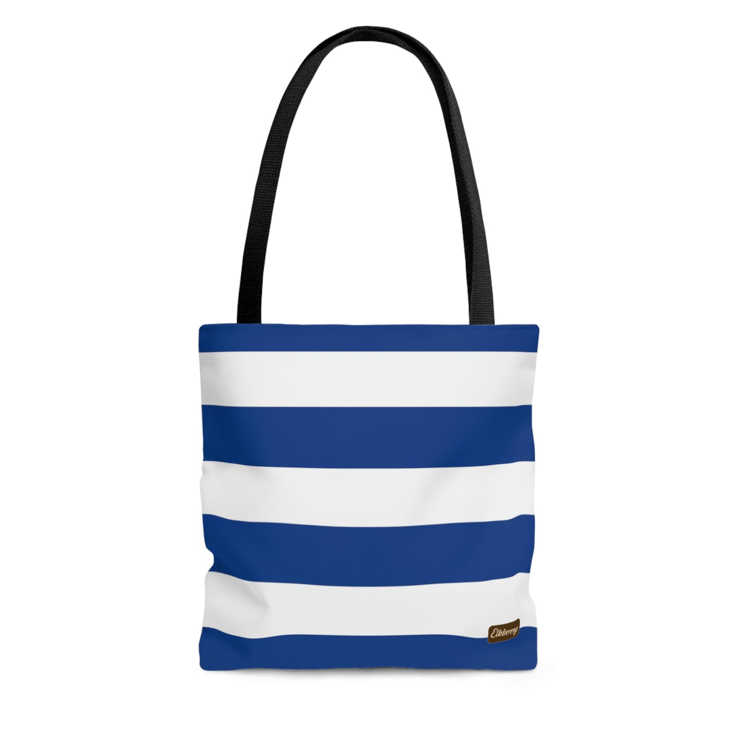 Lightweight Tote Bag - True Blue/White Stripes