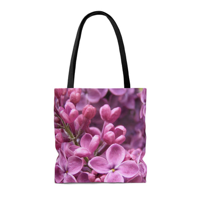 Lightweight Tote Bag - Lilacs in Bloom