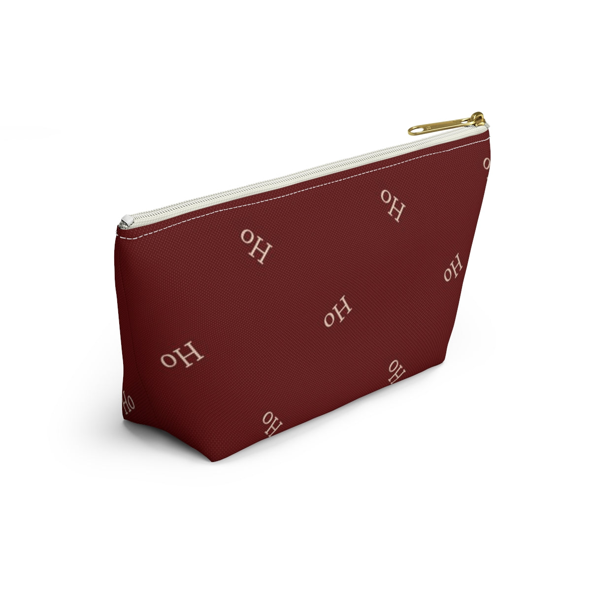 Big Bottom Zipper Pouch - Ho! Ho! Ho!