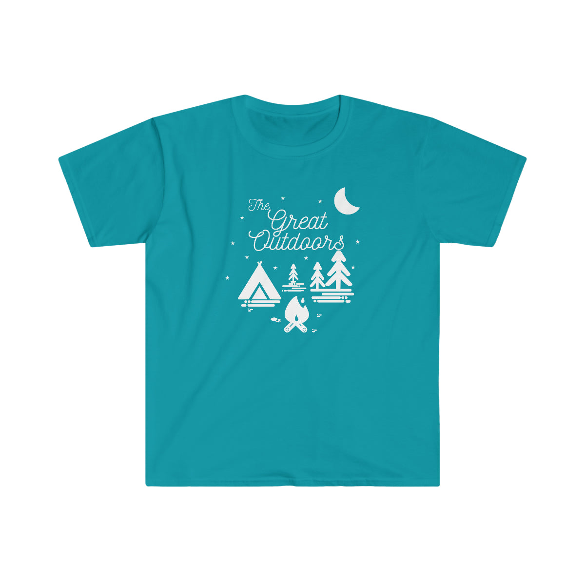 The Great Outdoors - Unisex Softstyle T-Shirt (Gildan 64000)