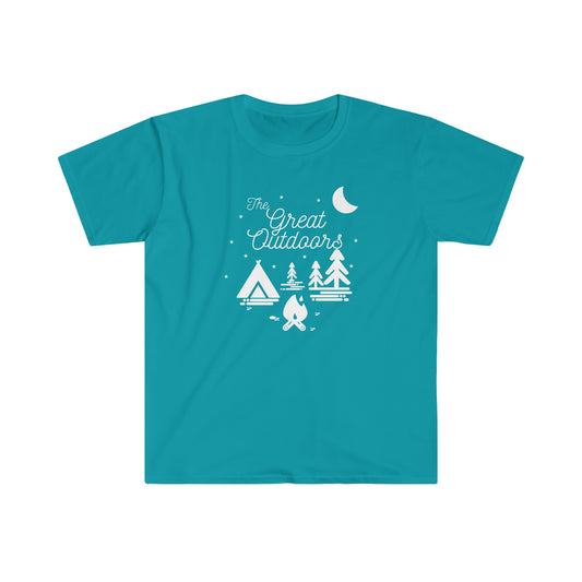 The Great Outdoors - Unisex Softstyle T-Shirt (Gildan 64000)