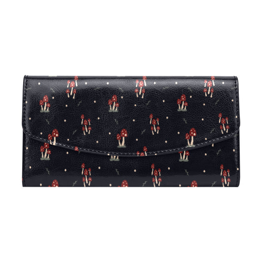 Mushroom Family Flap Wallet