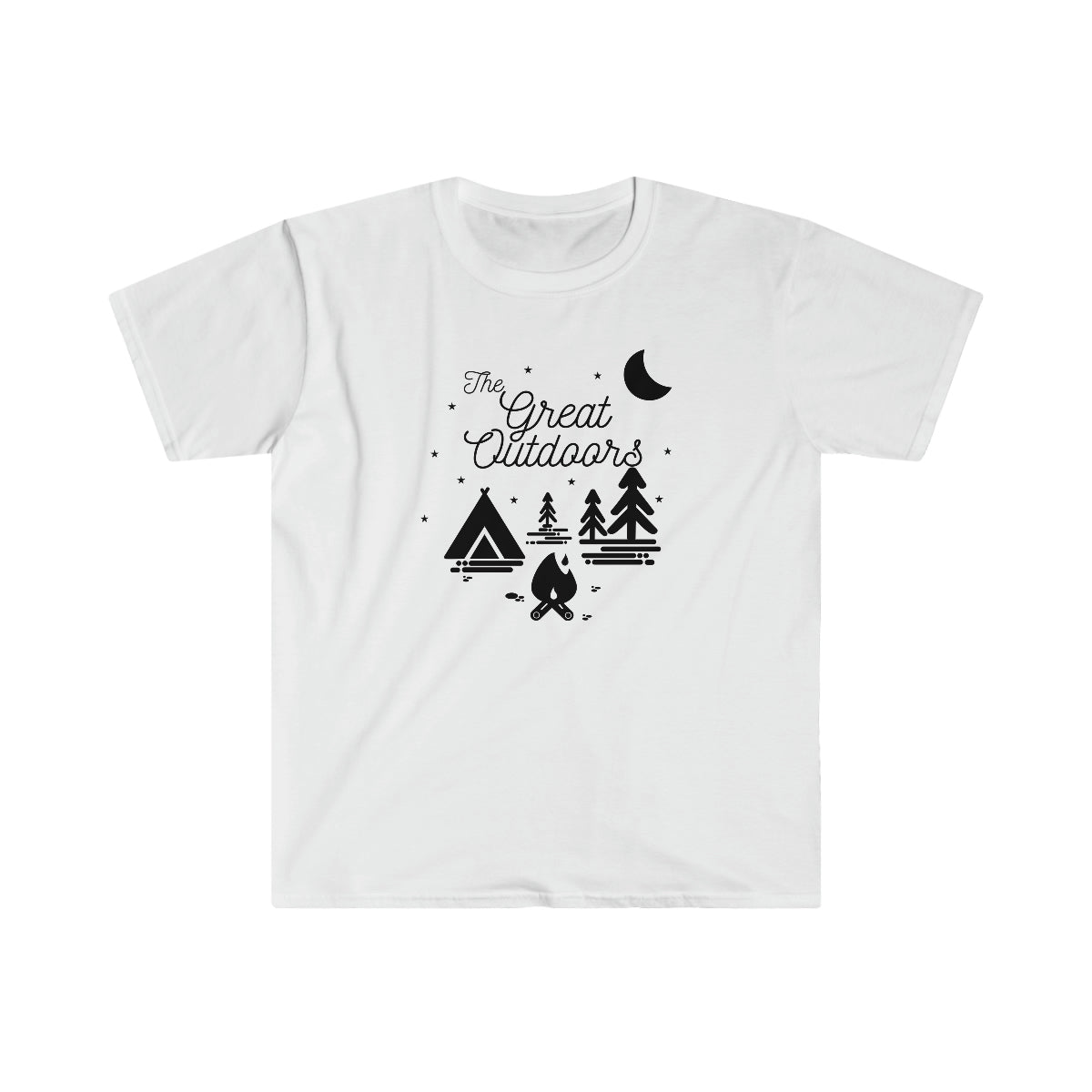 The Great Outdoors - Unisex Softstyle T-Shirt (Gildan 64000)