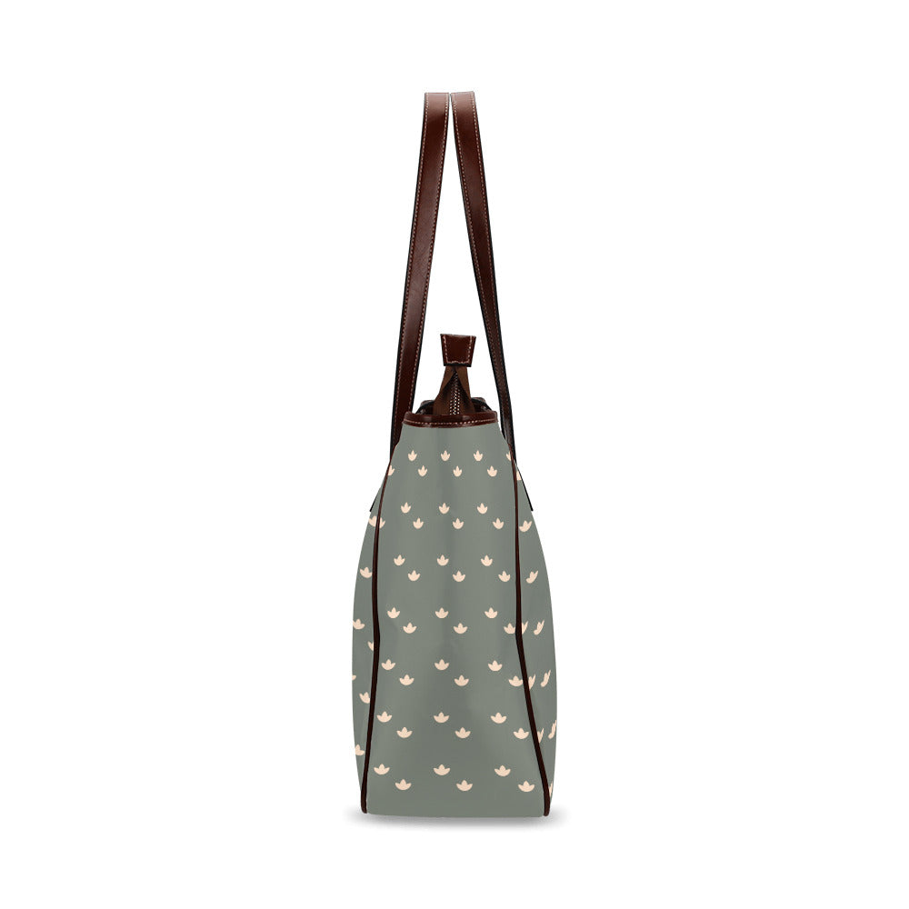 Lotus - Sage Classic Tote Handbag