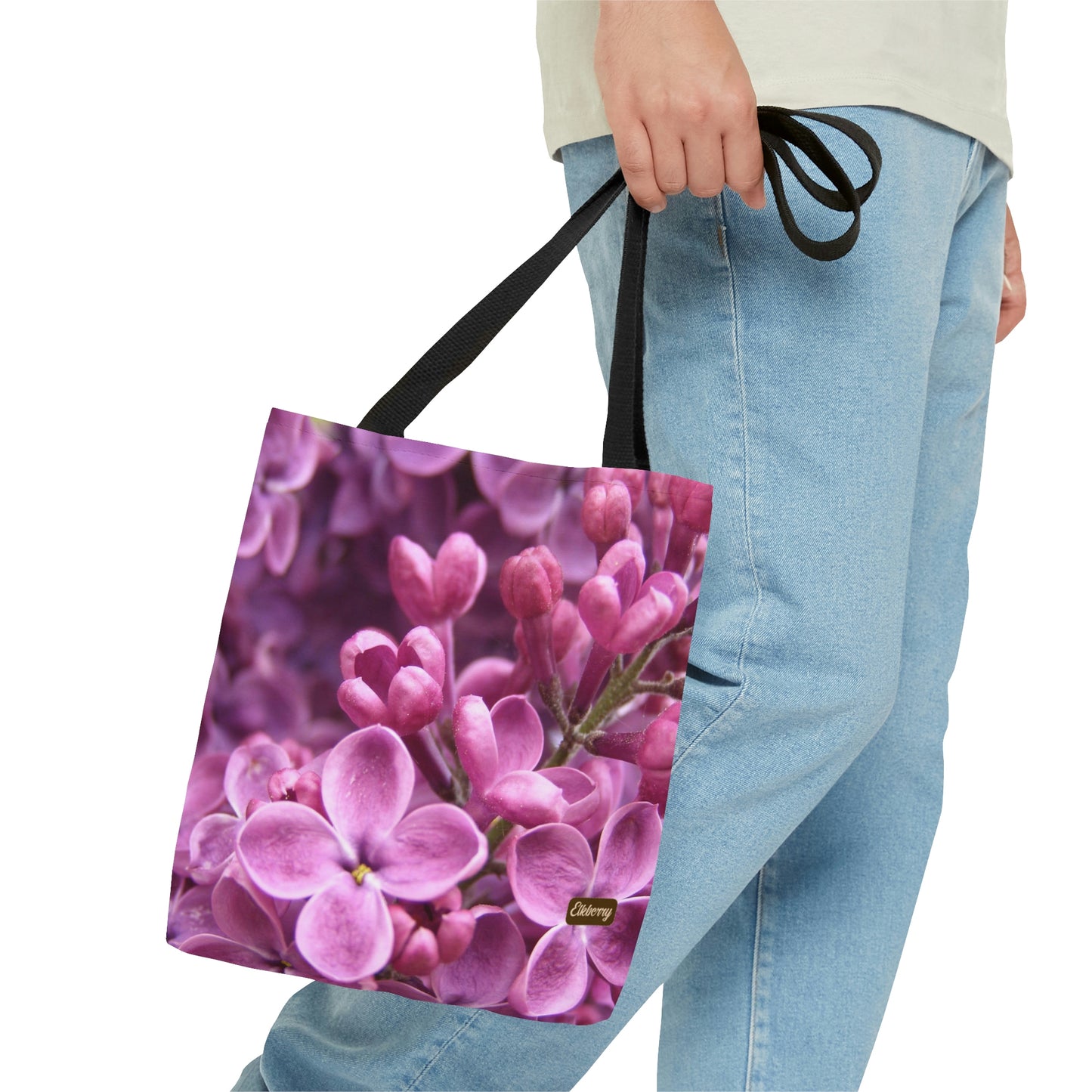 Lightweight Tote Bag - Lilacs in Bloom