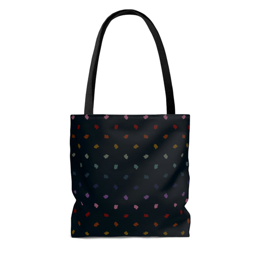 Lightweight Tote Bag - Elkberry Rainbow