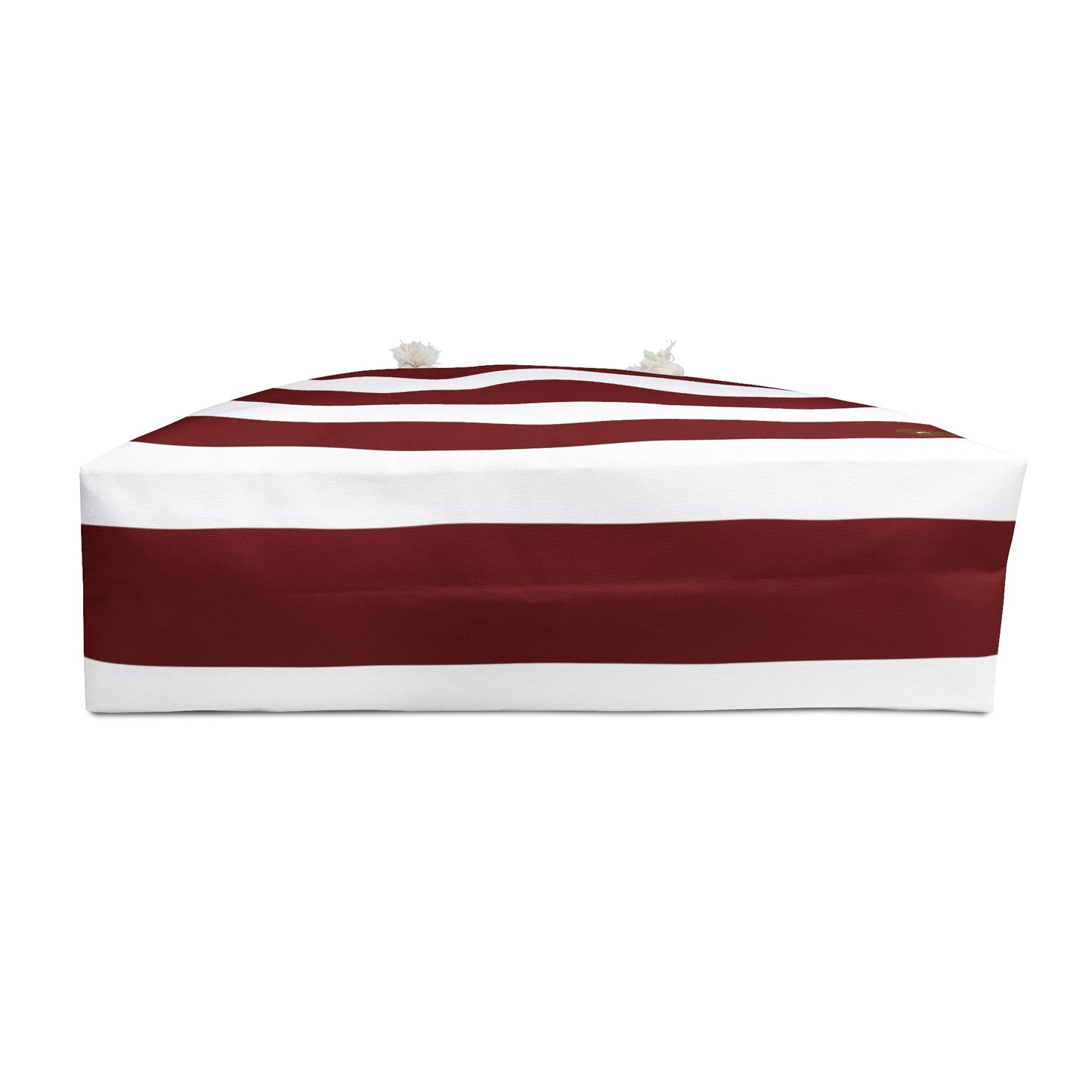 Weekender Tote Bag - Berry/White Stripes