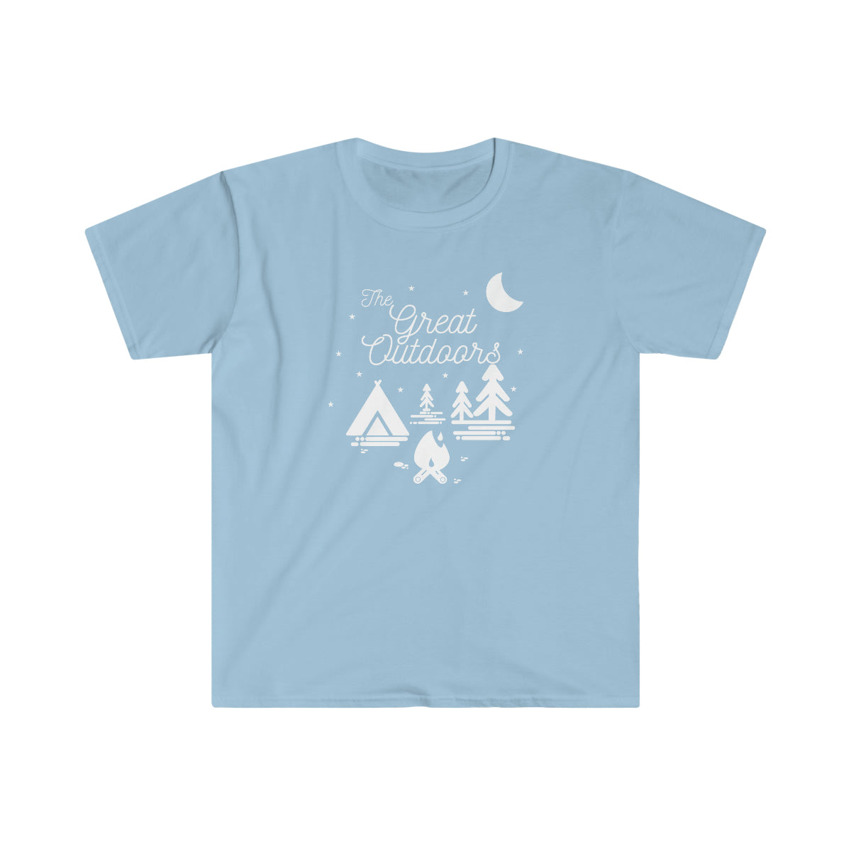 The Great Outdoors - Unisex Softstyle T-Shirt (Gildan 64000)
