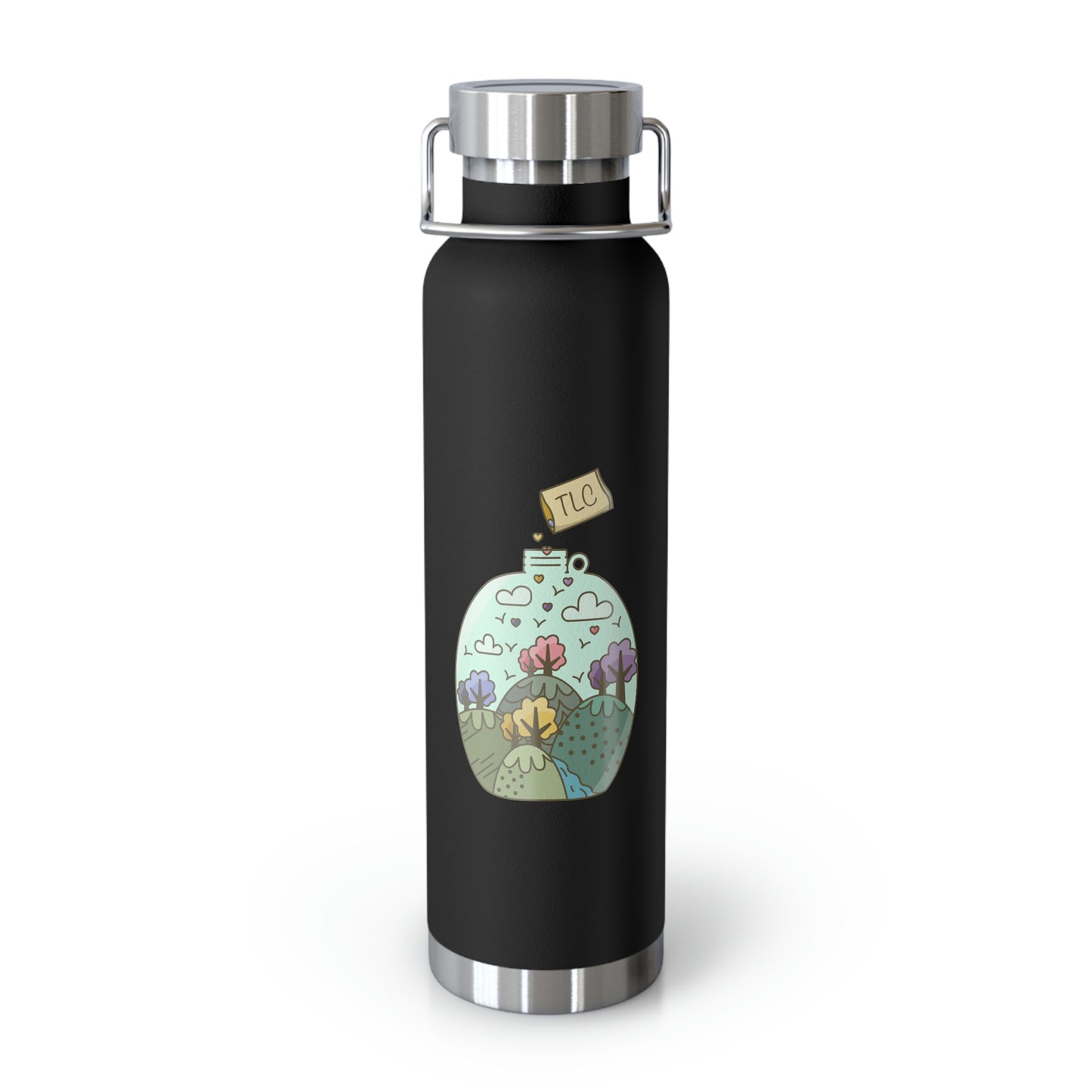 Take Care of Our Earth - Copper Vacuum Insulated Bottle, 22oz