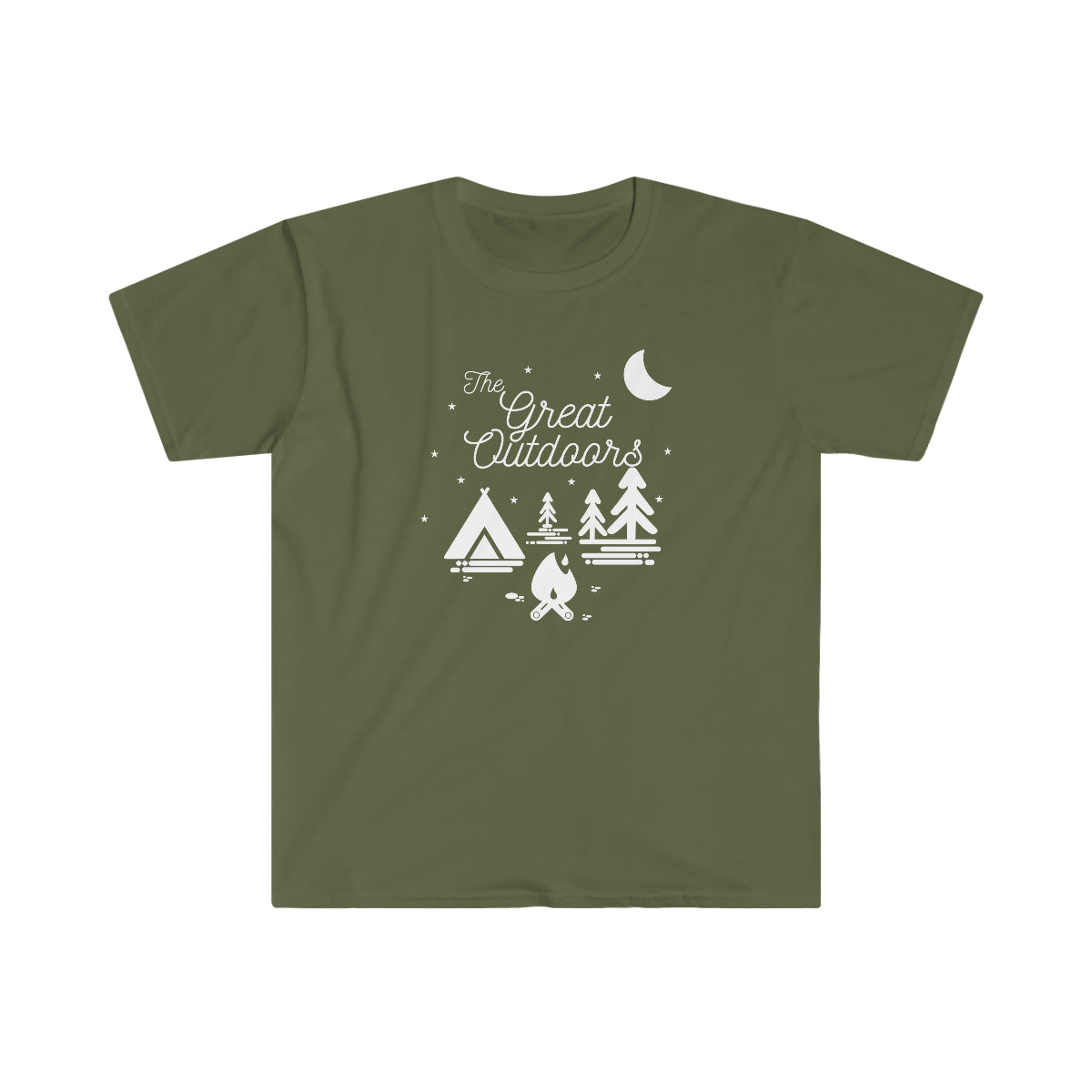 The Great Outdoors - Unisex Softstyle T-Shirt (Gildan 64000)
