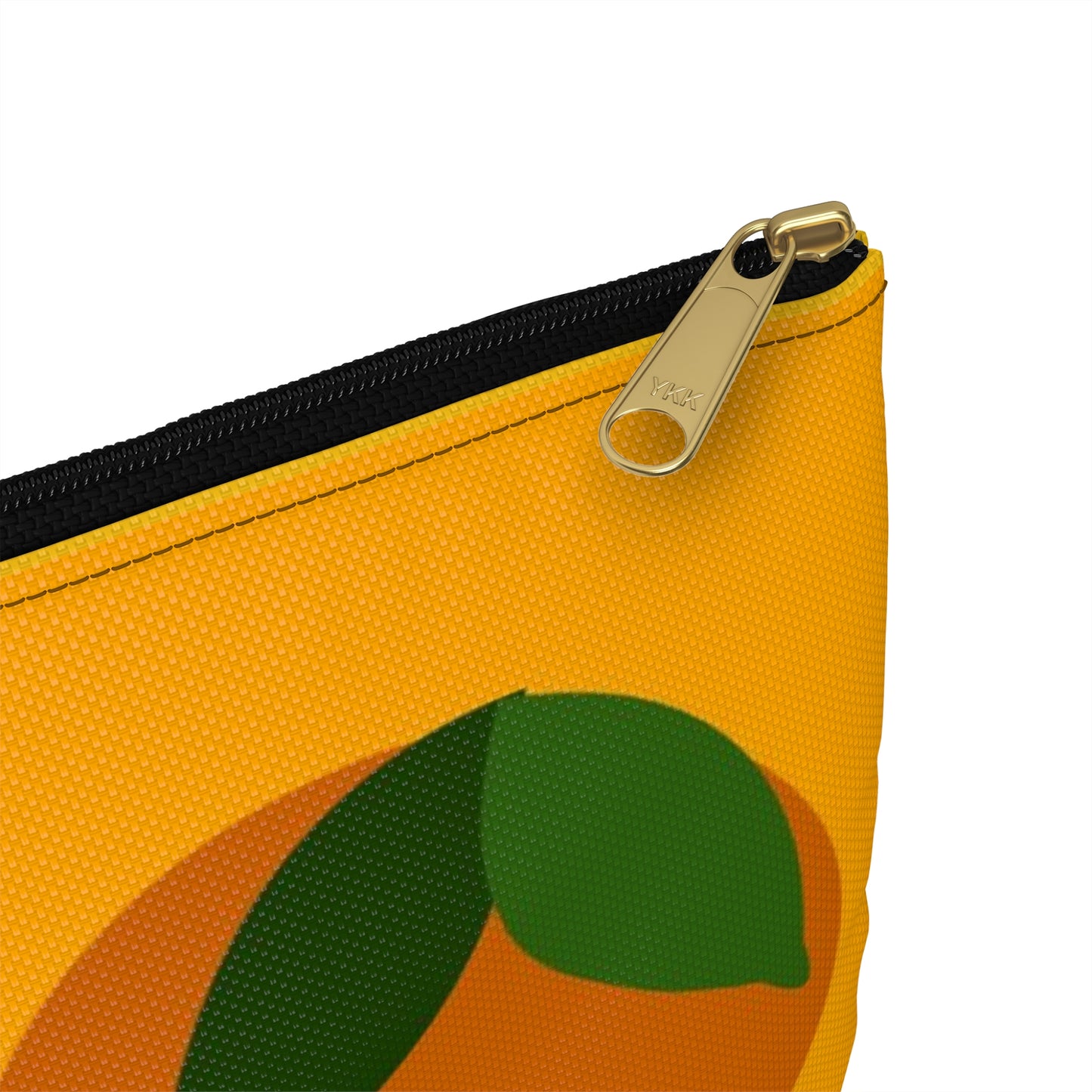 Flat Zipper Pouch - Oranges