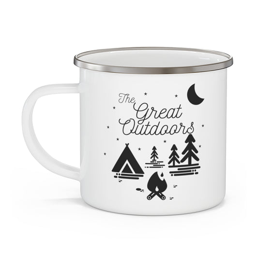 The Great Outdoors - Enamel Camping Mug